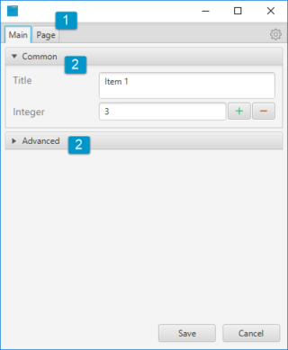Pages & subheaders – Memento Database Help