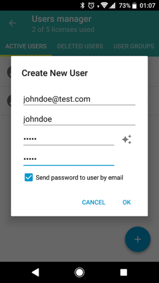 Users and user groups – Memento Database Help