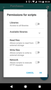 Scripts – Memento Database Help